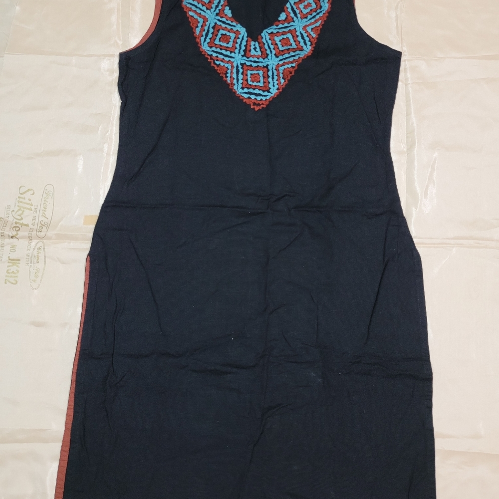 💫Melange Embroidered Kurta - Picture 5 of 10